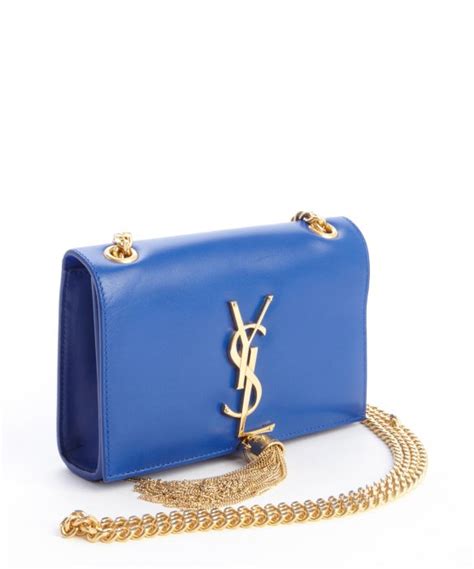 cobalt blue ysl bag|Saint Laurent Bags .